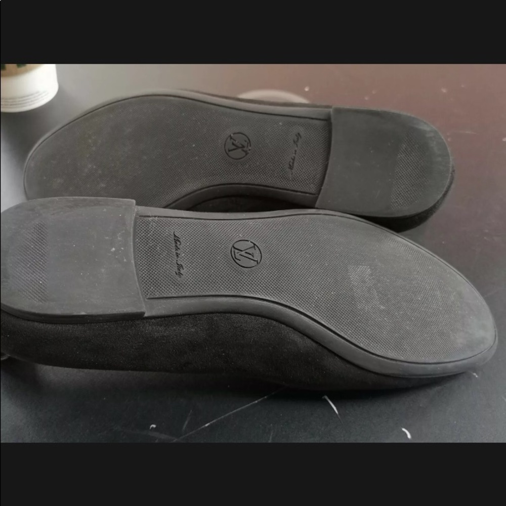 Women's Louis Vuitton Uniformes ~ Black Suede Shoes ~ Size 37 ~ 6.5~7 - Picture 7 of 7